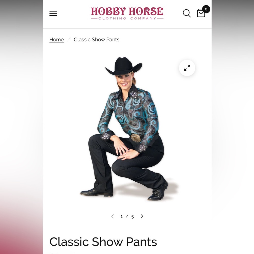 Hobby Horse Show Pant Classic Black